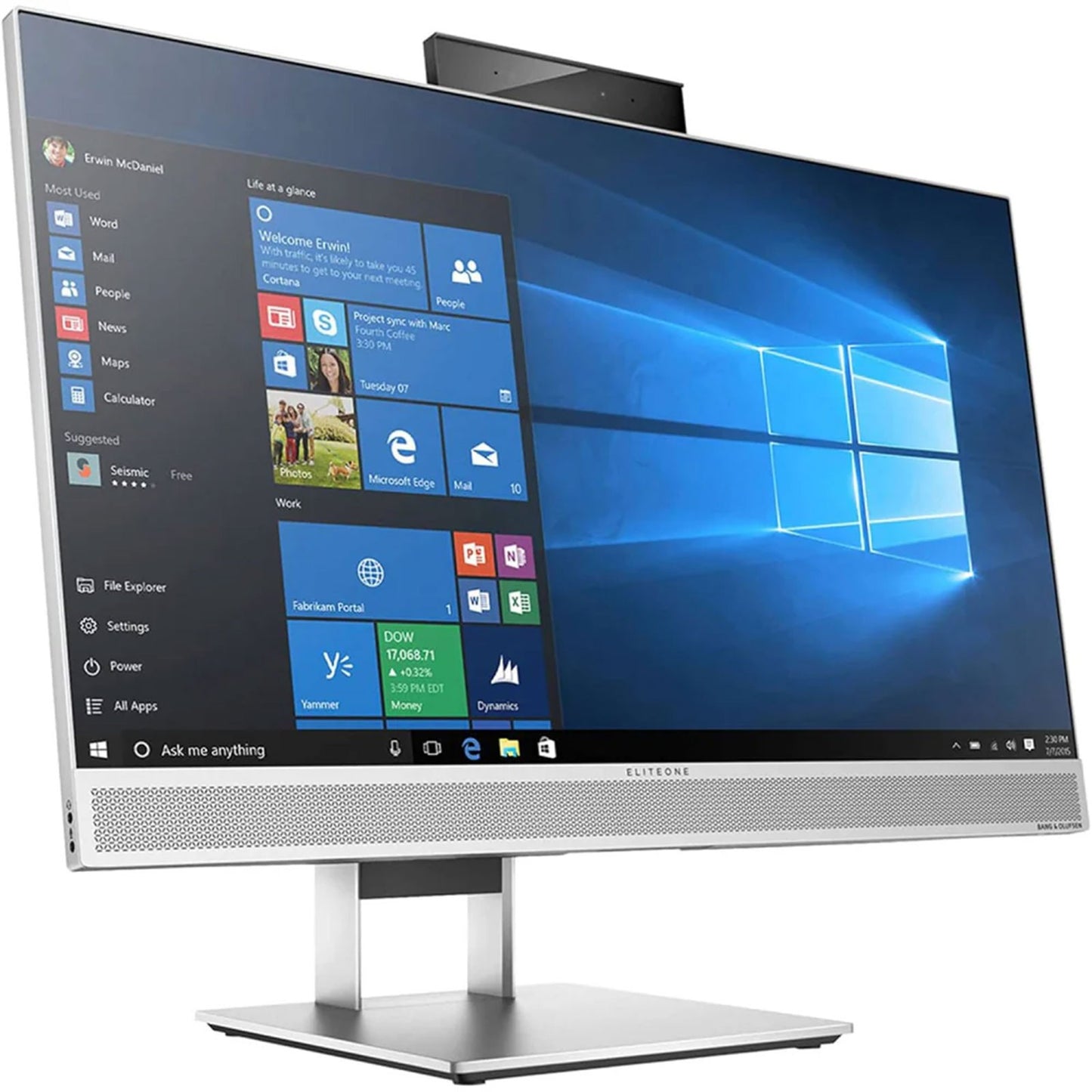 PC Computer All-In-One Ricondizionato HP EliteOne 800 G5 23.8" Intel i5-9400 Ram 16GB SSD 512GB Webcam Freedos