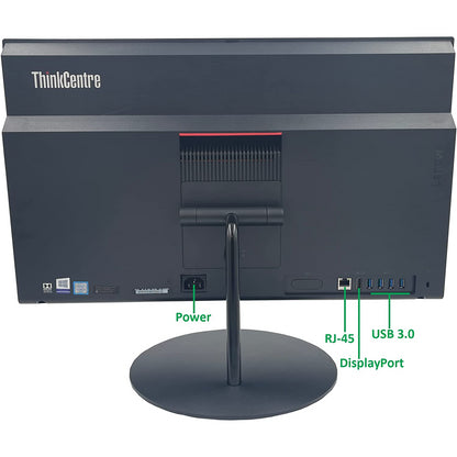 PC Computer All-In-One Ricondizionato Lenovo ThinkCentre M810z 21.5" Intel Core i5-6400 Ram 16GB SSD 240GB Webcam Freedos