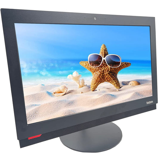 PC Computer All-In-One Ricondizionato Lenovo ThinkCentre M810z 21.5" Intel Core i5-6400 Ram 16GB SSD 240GB Webcam Freedos
