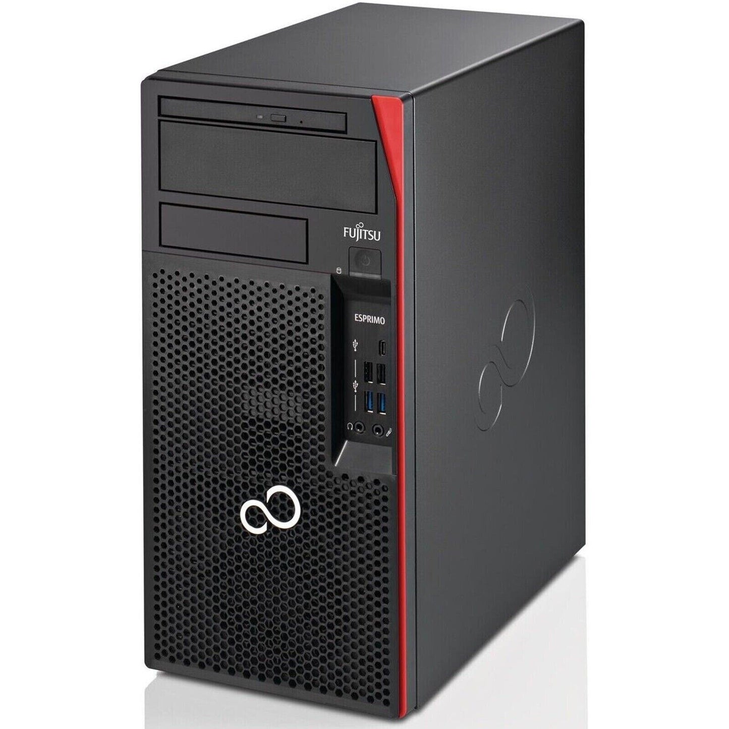 PC Computer Ricondizionato Fujitsu Esprimo P757 Tower Intel i7-6700T Ram 32GB SSD 1TB Freedos