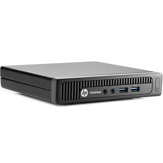 PC Computer Ricondizionato HP EliteDesk 800 G1 Mini Intel i3-4160T Ram 8GB SSD 240GB Freedos