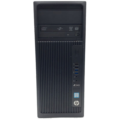 PC Computer Ricondizionato HP Workstation Z240 Tower Intel i7-6700 Ram 16GB SSD 480GB Nvidia Quadro K4200 Freedos