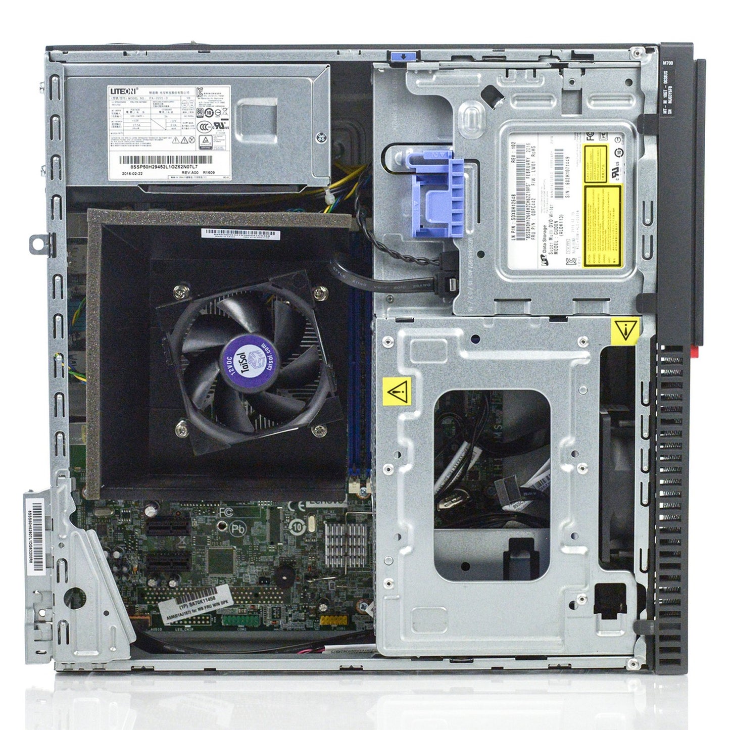 PC Computer Ricondizionato Lenovo ThinkCentre M700 SFF Intel i7-6700T Ram 8GB SSD 240GB DVD-ROM USB 3.0 Freedos