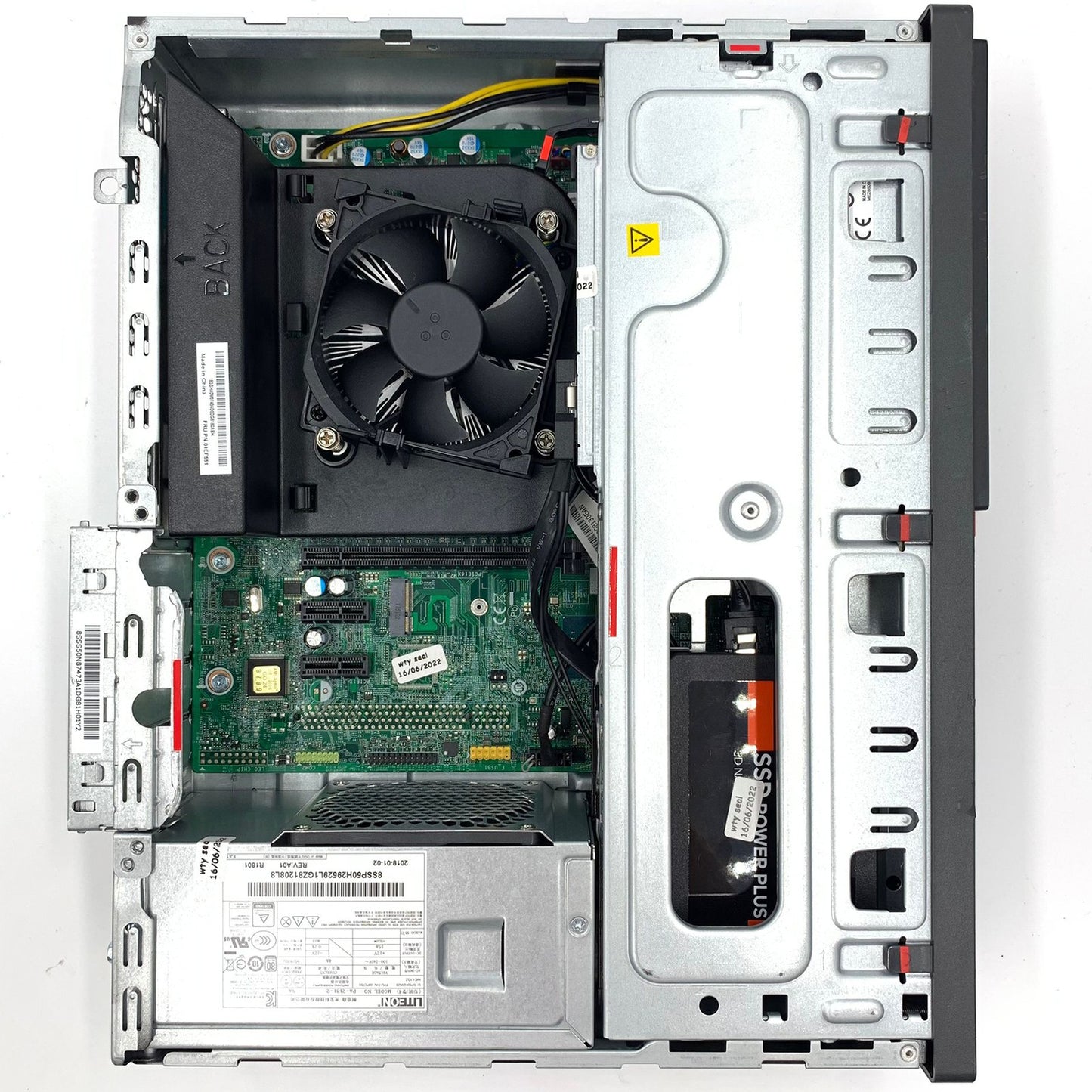 PC Computer Ricondizionato Lenovo ThinkCentre M710S SFF Intel Core i7-6700 Ram 16GB SSD 480GB Freedos