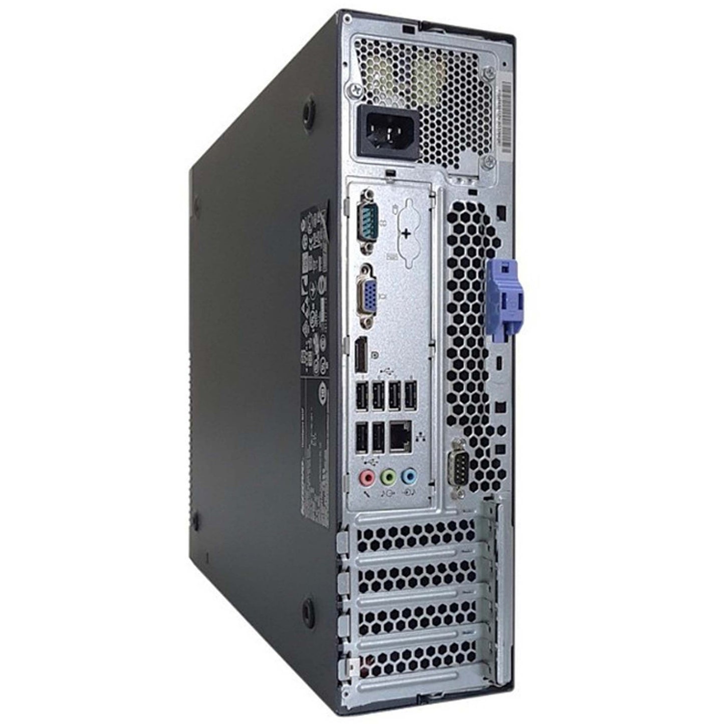 PC Computer Ricondizionato Lenovo ThinkCentre M91p SFF Intel i7-2600 Ram 8GB SSD 240GB DVD-ROM Freedos