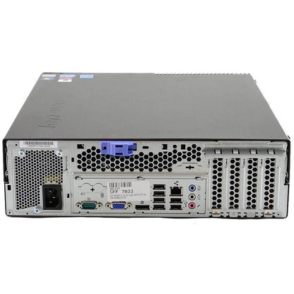 PC Computer Ricondizionato Lenovo ThinkCentre M91p SFF Intel i7-2600 Ram 8GB SSD 240GB DVD-ROM Freedos
