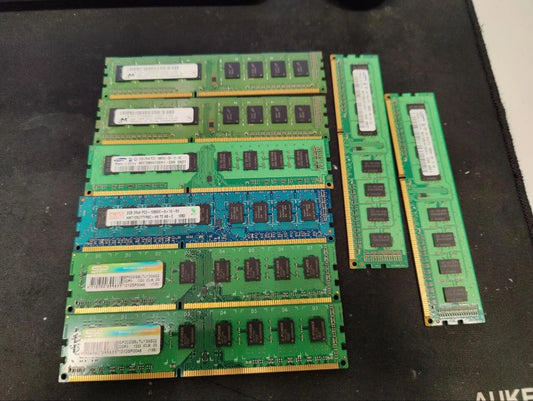 STOCK RAM DDR3 1-2GB per PC desktop, Apple