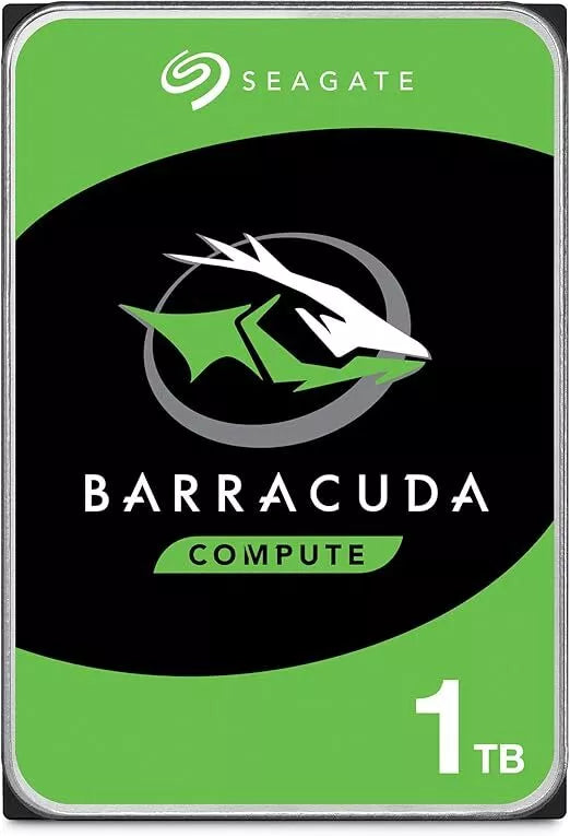 Seagate Barracuda Hard Disk Interno 1 TB HDD 3.5 Inch 7200 RPM 64 MB Cache