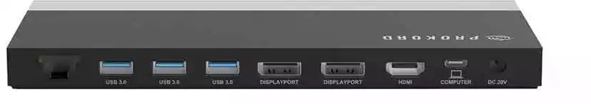 Wavlink/Prokord UMD01 Docking Station USB-C 4K Triple Display 11-in-1 / NO PSU