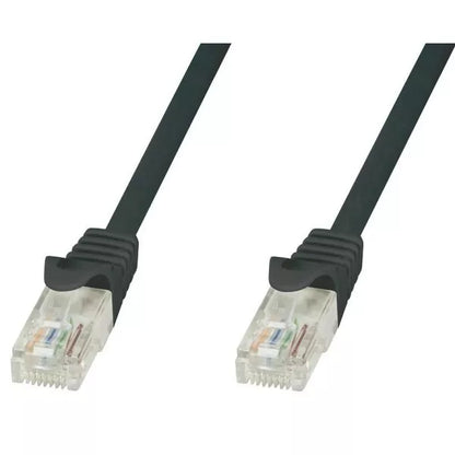 Cavo Rete LAN Ethernet CAT5e 1m Grigio-Nero PC Console Router Modem TV